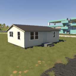 1950s 2 bedroom prefab house (unfurnished)