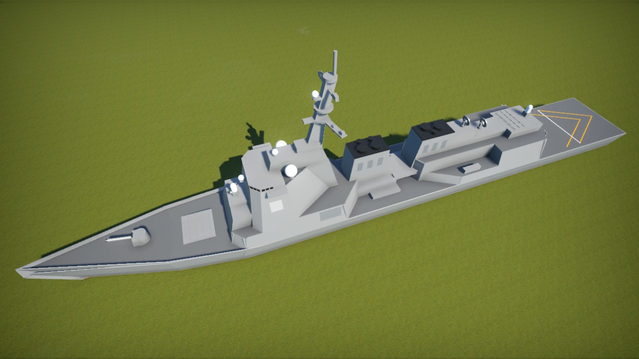 D Class Guided-missile Destroyer