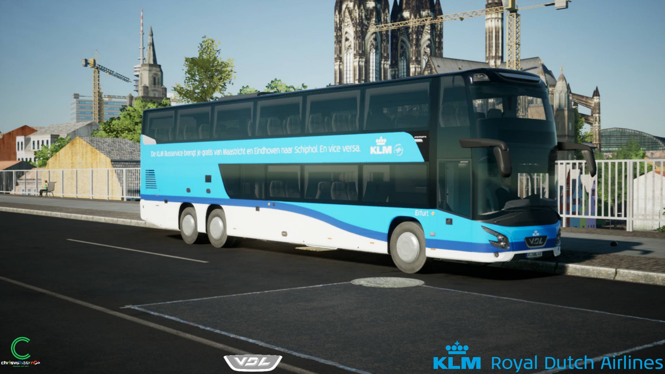 KLM Royal Dutch Airlines - VDL Futura FDD2-141