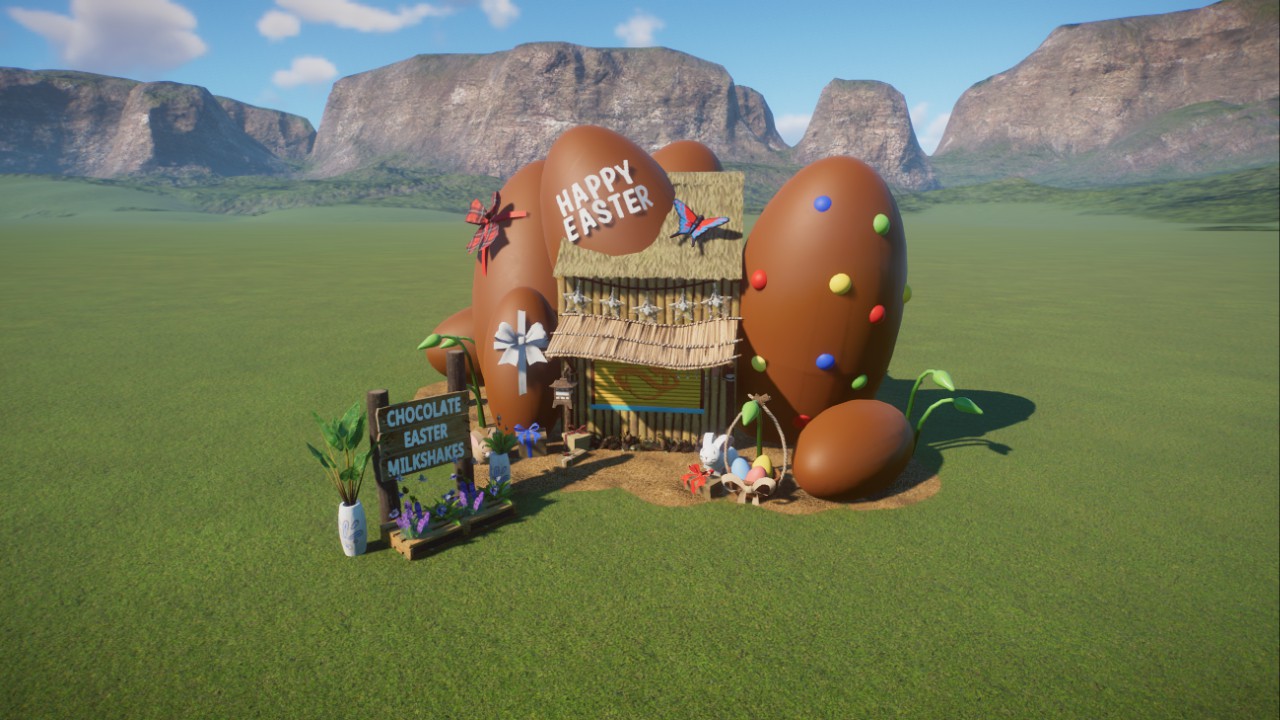 Easter Egg Milkshake Shop by Adamup
