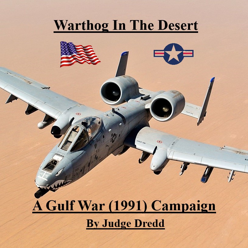 Warthog In The Desert