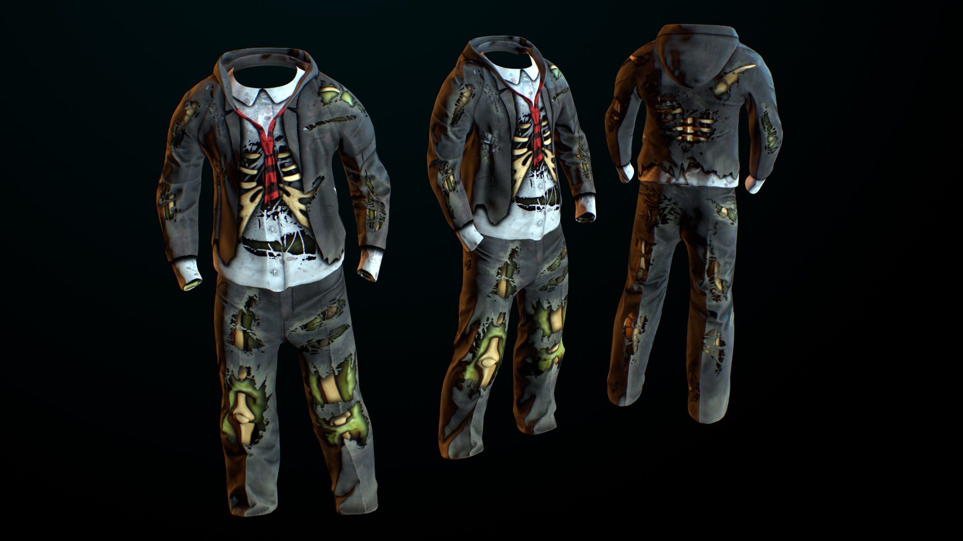 Zombie Costume Pants