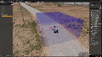Automatic Bar Gate W/ Trigger