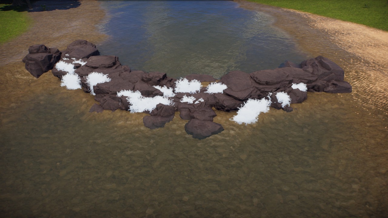 Tiny Waterfall/rapid for rivers