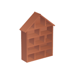 House Shelf V1 (with back) preview