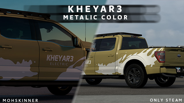 Kheyar3 Metallic Color [Road Trip Skin]