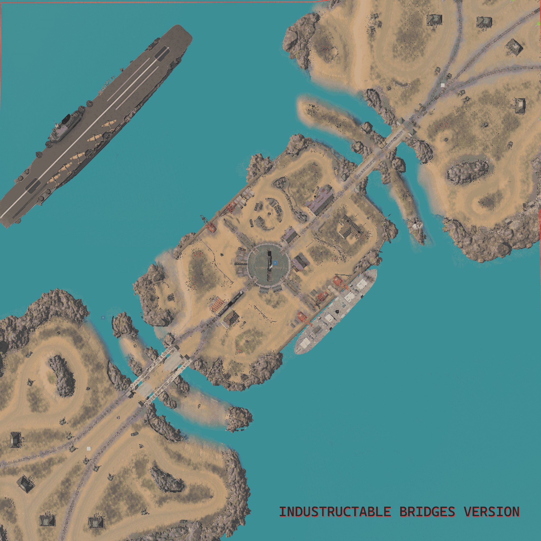 (8) ONE WAY - INDUSTRUCTABLE BRIDGES