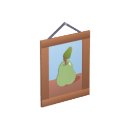 Hanging Simple Pear Art