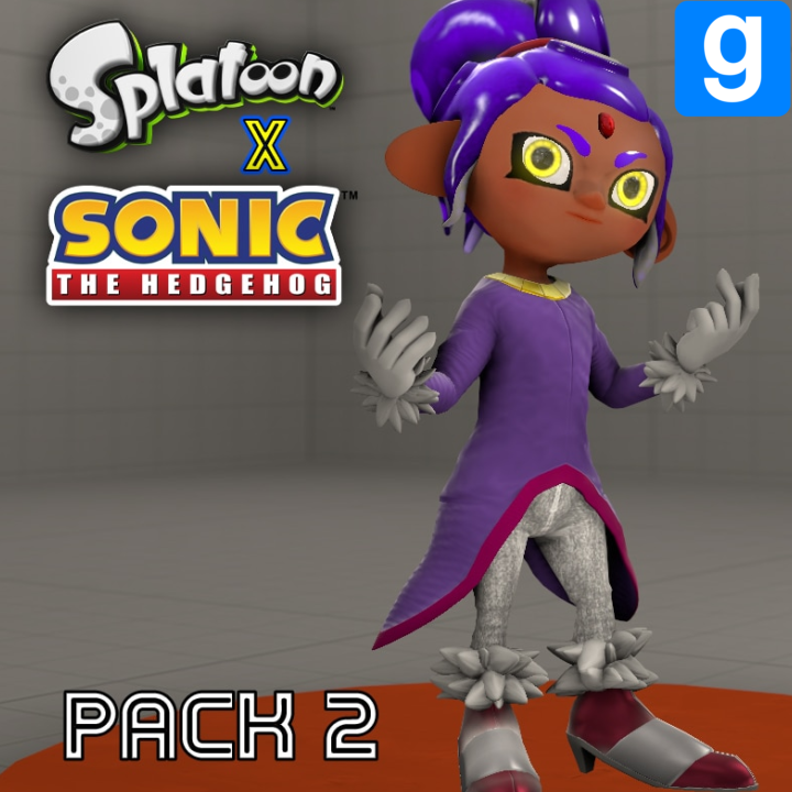 [Splatoon X Sonic The Hedgehog] Sonic Mashup Gear - Pack 2