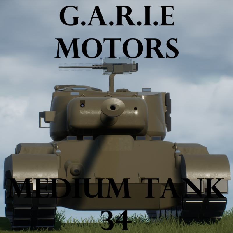 G.A.R.I.E Motors Medium Tank 34 C1 (GM-MT-34C1)