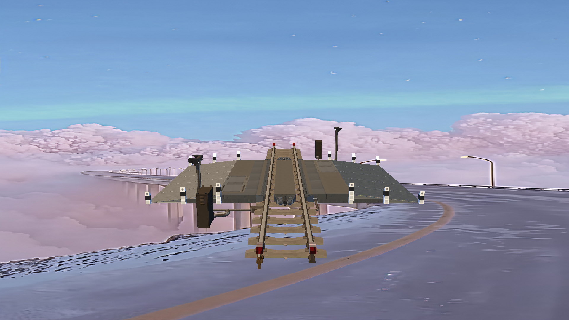RW Crossing Signal 100 rail X's-polska qwe