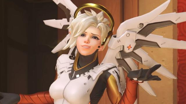 R-18 Mercy (Overwatch) Loading screen