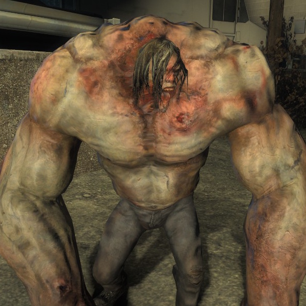 Long-Haired L4D1 Tank preview