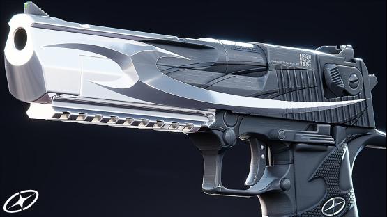 Desert Eagle | Scorpion (Chrome Tribal)