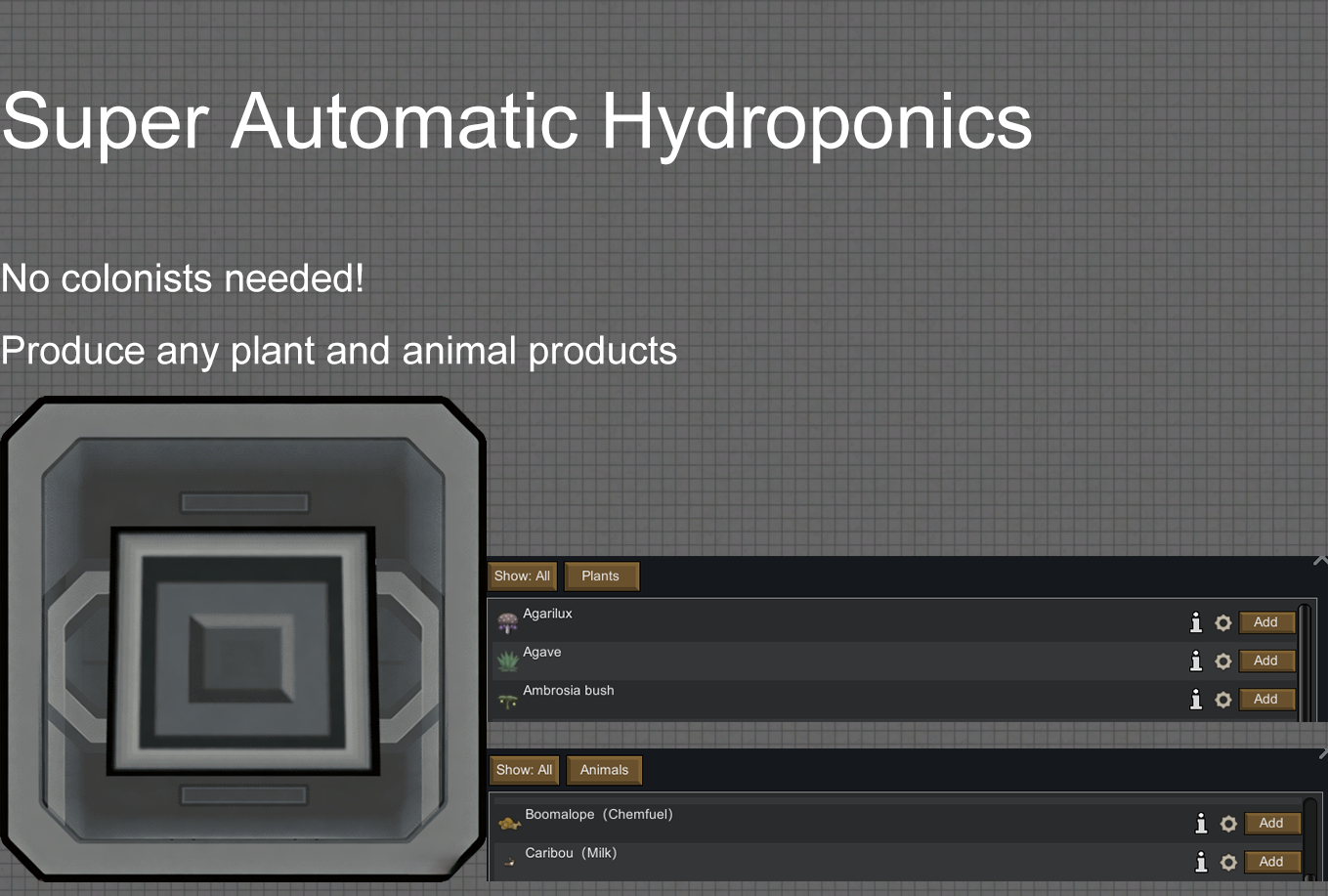 Super Automatic Hydroponics