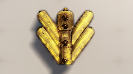 Gold Classic Fuel Tank (FREE DROP)