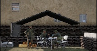 Makeshift Barracks [West German]