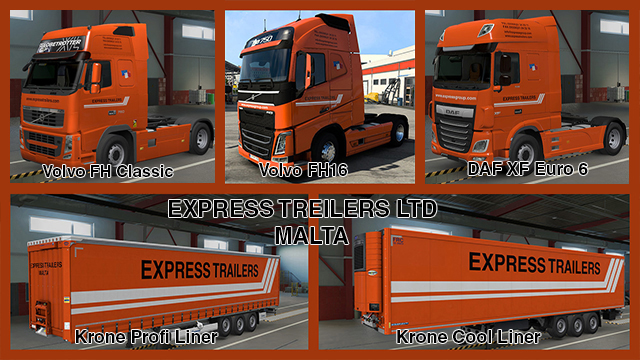 Combo skin Express Trailers