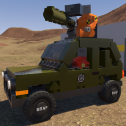 Softbody Mini Offroad BRAF With a Anti Tank Rocket Launcher