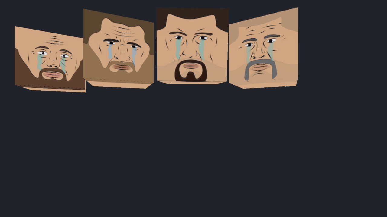 crying bikers