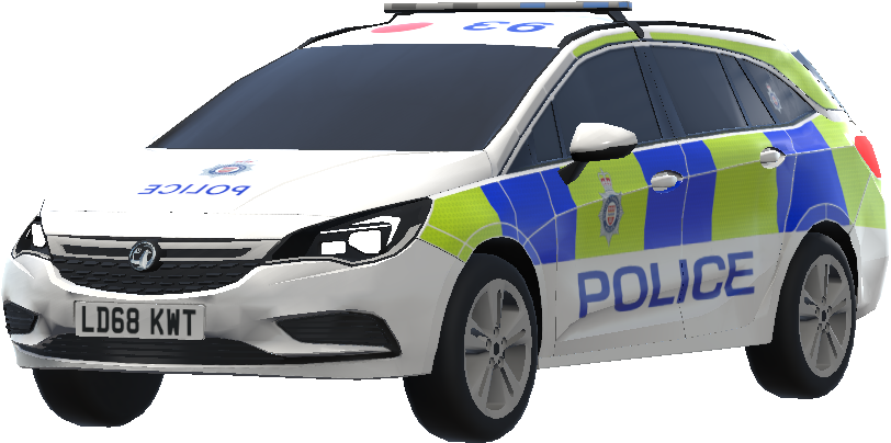 British Transport Police - Vauxhall Astra - IRV (2018)