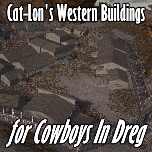 Western Buildings for Cowboys In Dreg