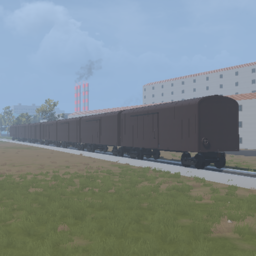Generic Russian 40FT Boxcars (x7)