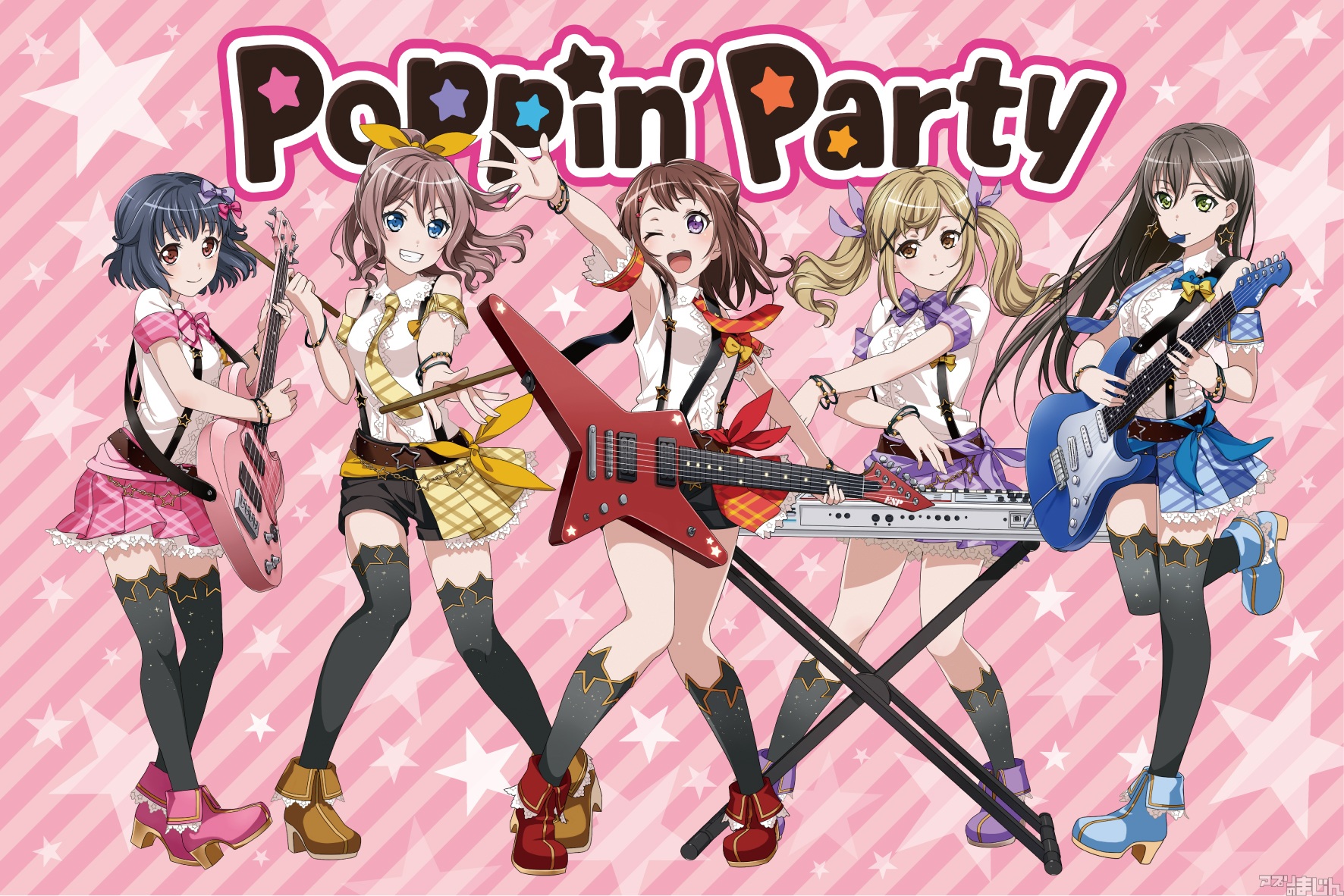 【Bang Dream】Poppin Party 装束 – Barotrauma Mod