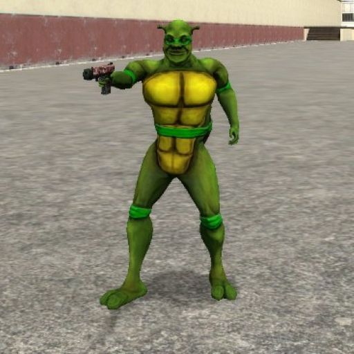 Michael Bay Turdle Player Model & NPCs (Goat Simulator)