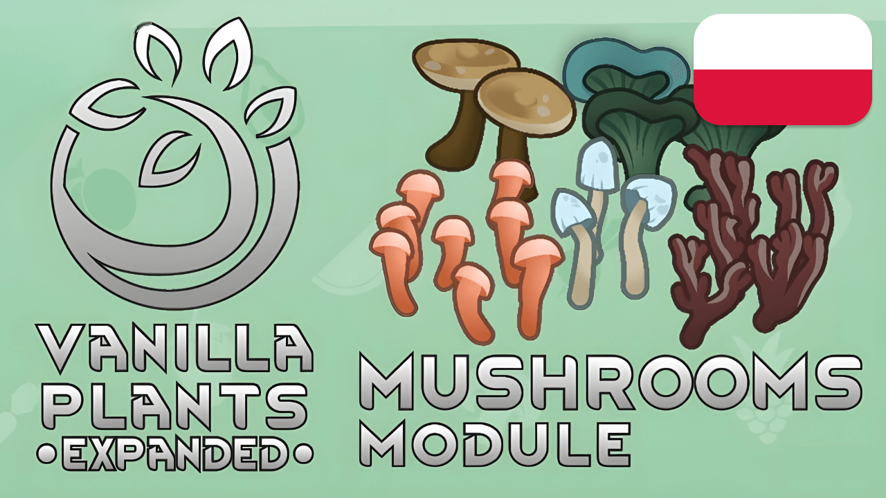 [PL] Vanilla Plants Expanded - Mushrooms