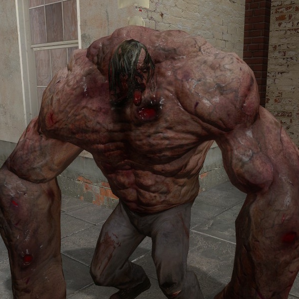 Long-Haired L4D2 Tank preview