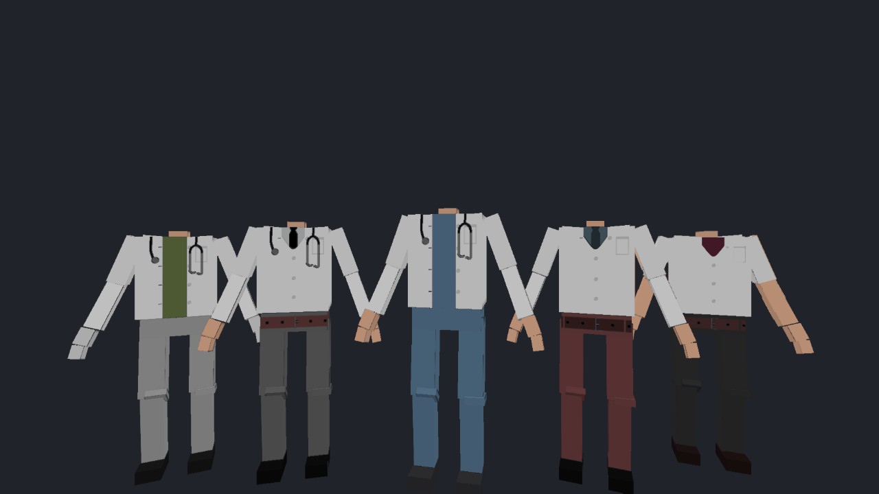 The Scalpels Edge Doctors 2 NPC Textures