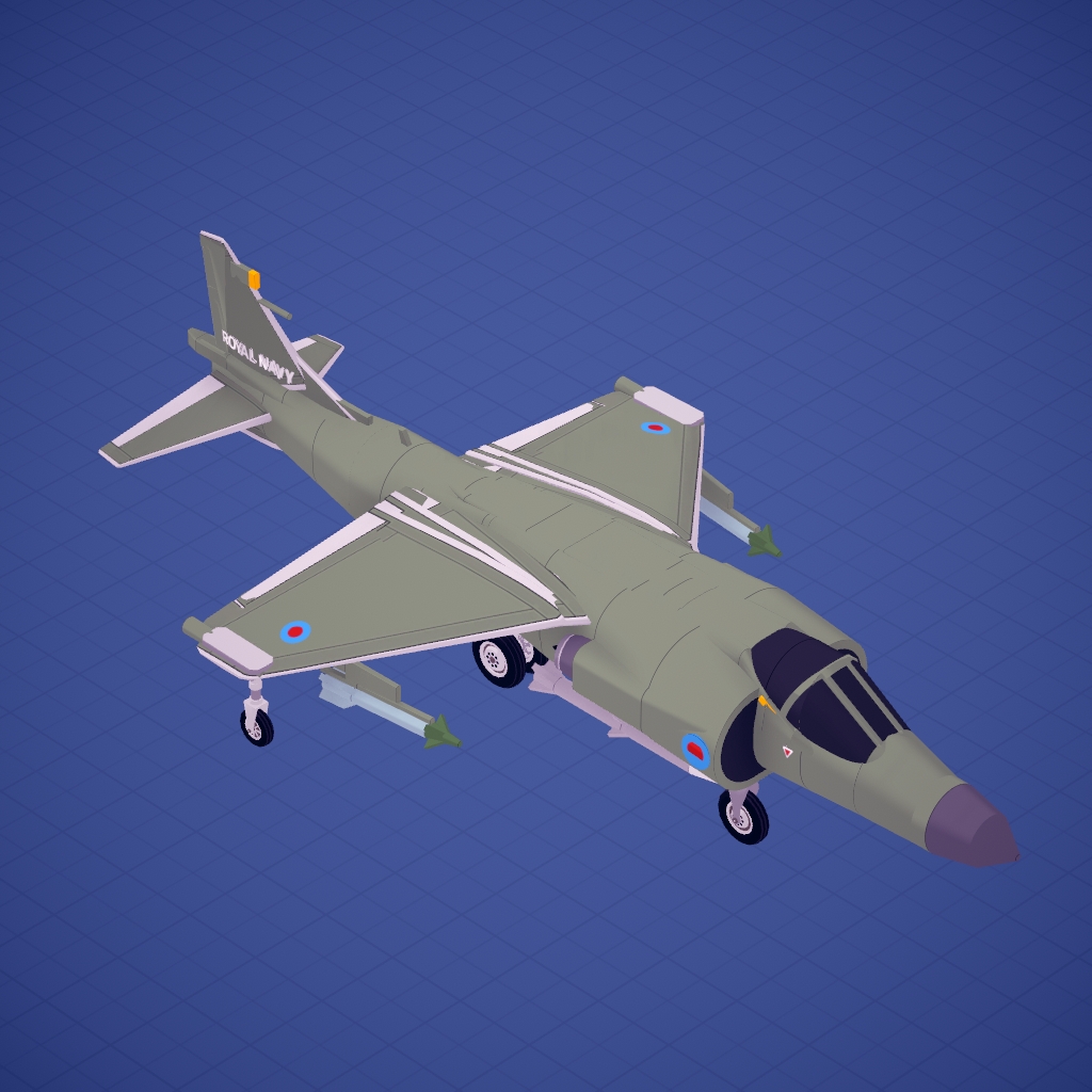 Sea Harrier FA2 Royal Navy