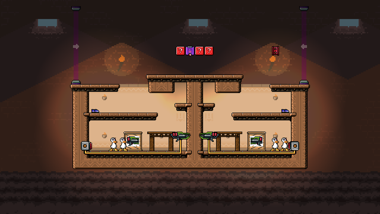 Laser-trapped Tombs