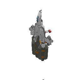 Halo Reach: YSS-1000 Sabre BD Armed with Launch Vehicle