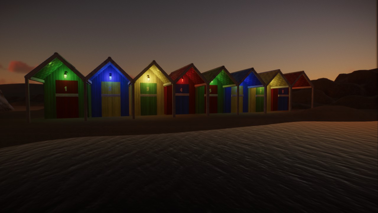 Rainbow Beach Huts