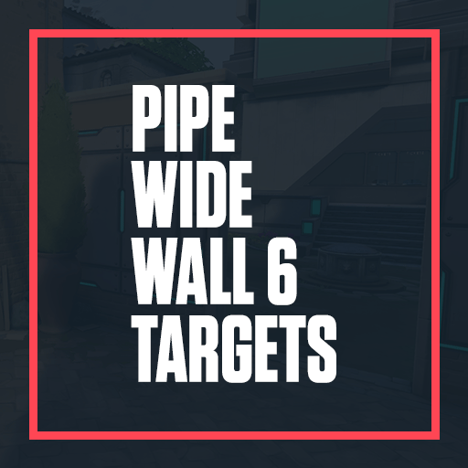 Pipe Wide Wall 6 Targets