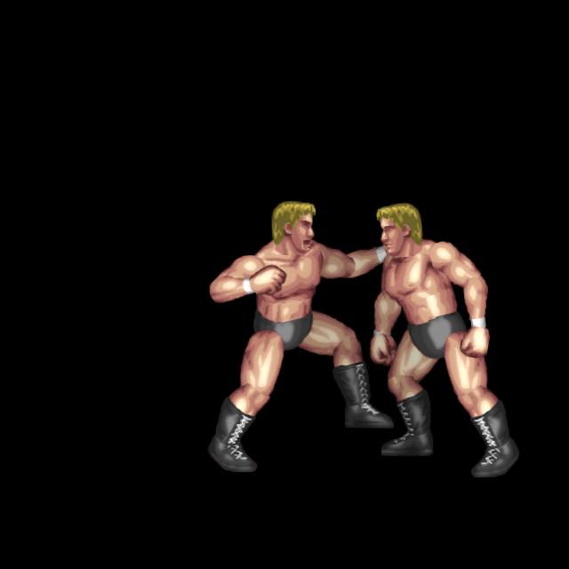 エルボーバット(打撃応酬)/Elbow Butt(Exchange Blows)