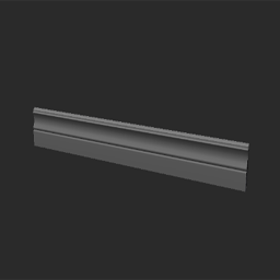 Floor Molding white 200cm