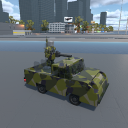 Vanguard Motors: X4 Model 1 Truck - Army