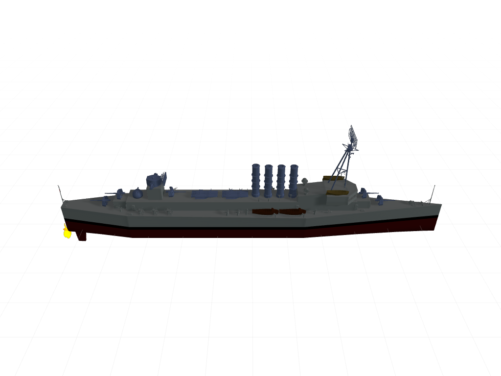 M Class Destroyer preview