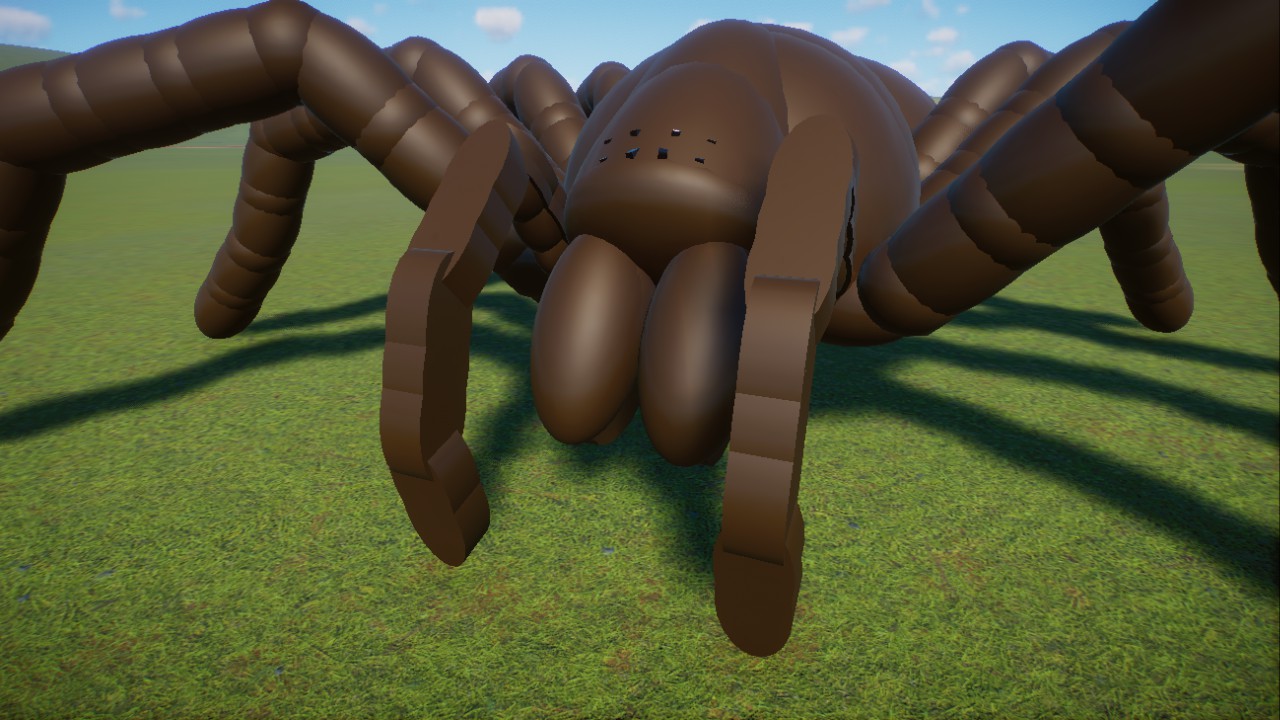Posable Extras: Giant Spiders