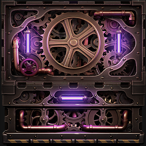 Large Wood Box | Gear Mechanism (Glow)