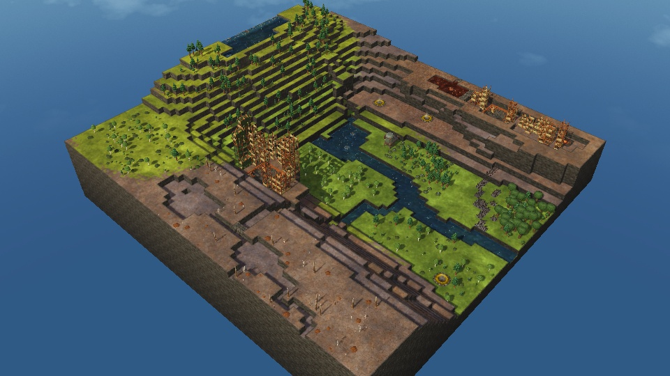 The Green Arena (64x64)
