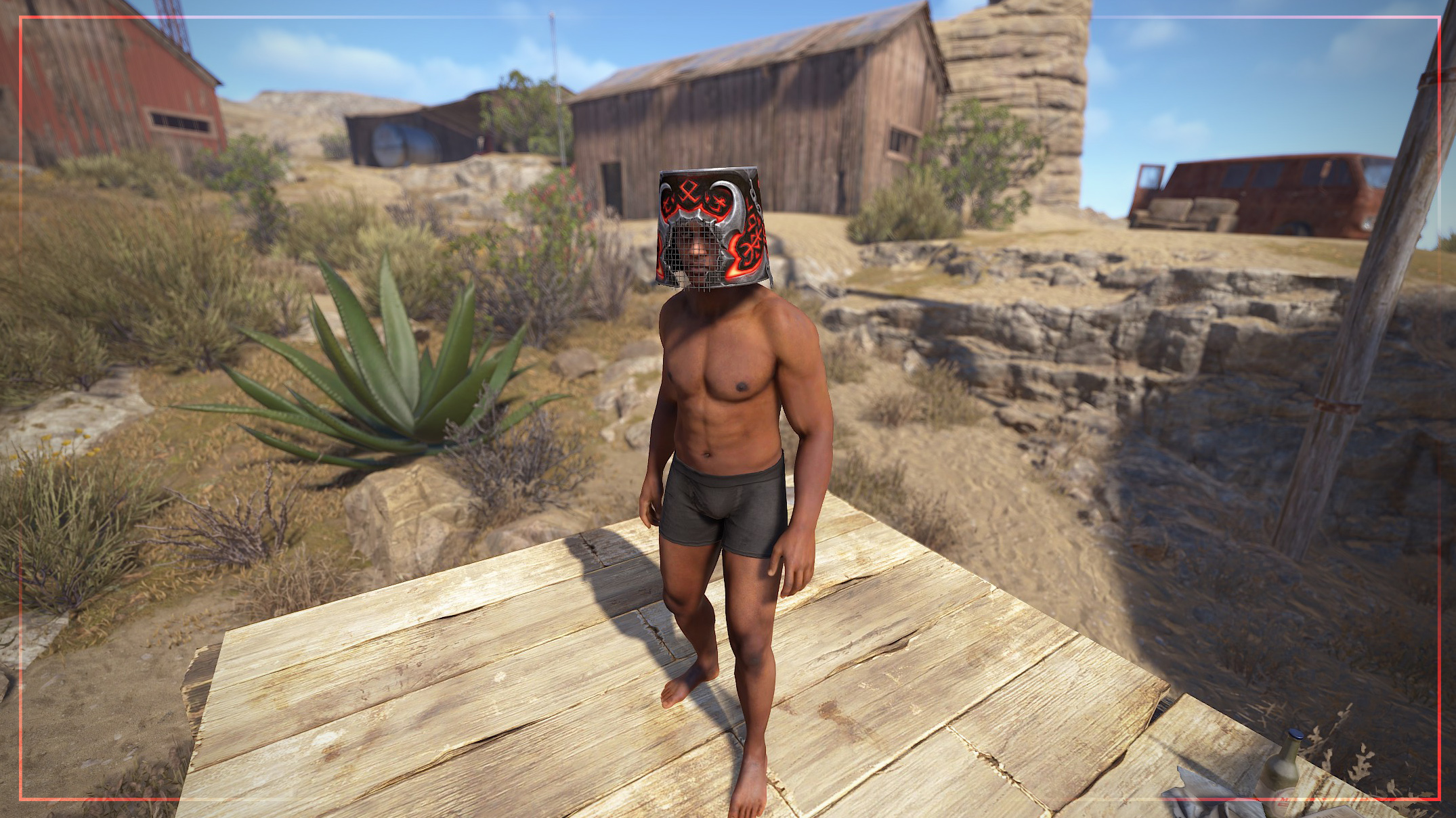 Bucket Helmet from Hell thumbnail 5