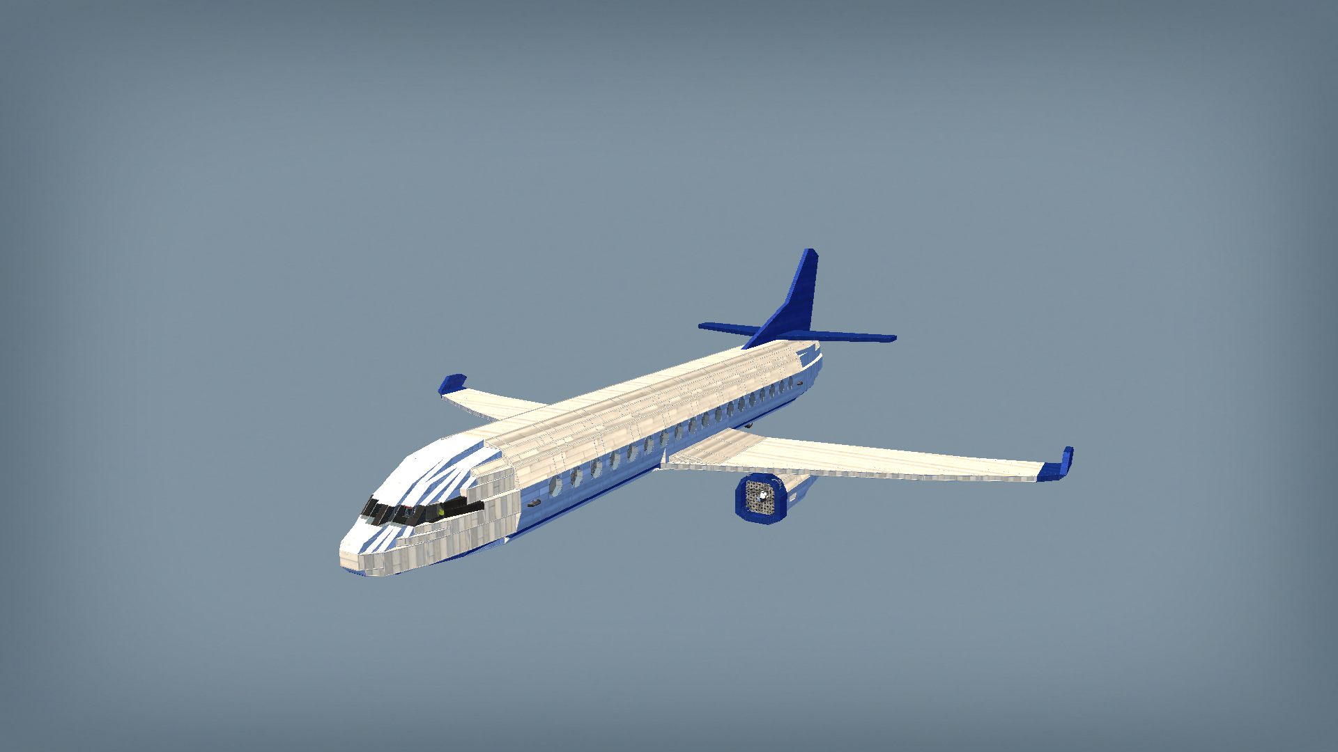 Commercial airplane 02