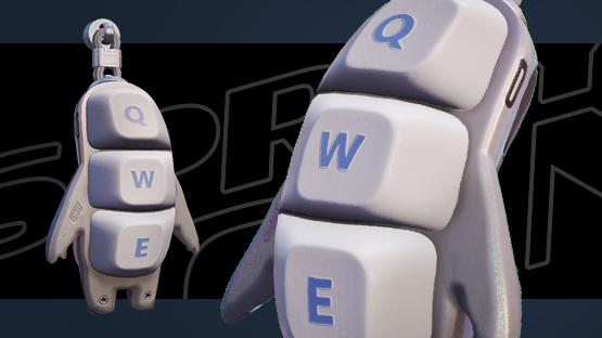Charm | Keypad (White)