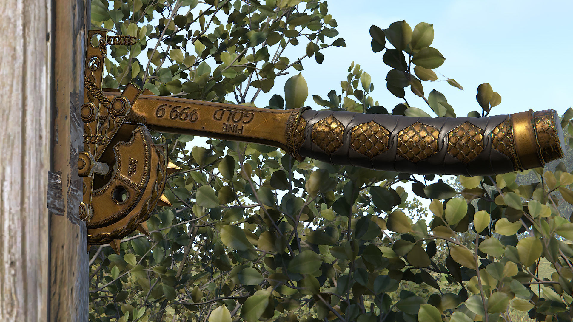 Gold Chains Salvaged Axe thumbnail 10
