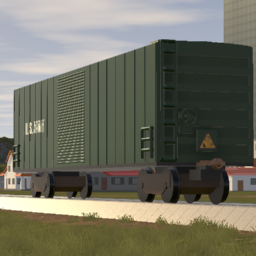 50 Foot Boxcar - US Army