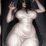 Bootybear Sadako (The Ring) SFW & NSFW